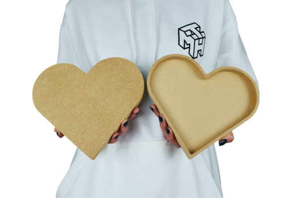 Hearts (Straight) 18mm Fillable / Solid