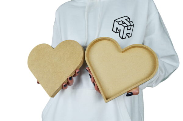 Hearts (Straight) 18mm Fillable / Solid - Image 2