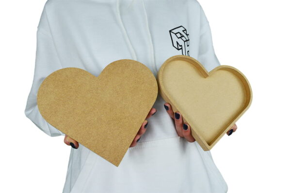 Hearts (Straight) 18mm Fillable / Solid - Image 3
