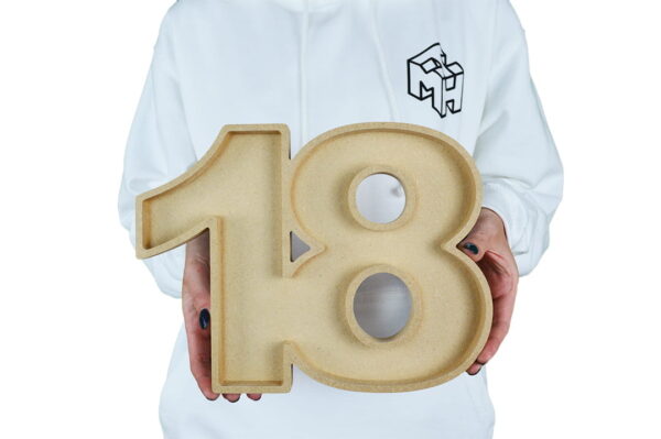 2-Joined Numbers 18mm + 36mm Fillable - Image 2