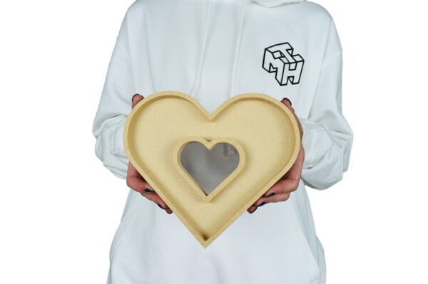 Heart Within A Heart 18mm Fillable