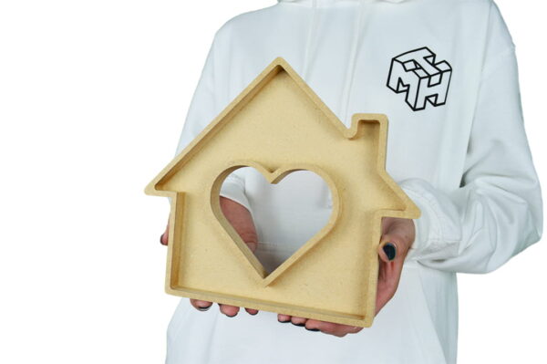 House With Heart 18mm - Image 2