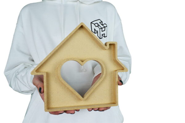 House With Heart 18mm - Image 3