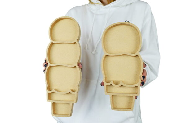 Ice Creams Double And Triple Scoops 18mm Fillable - Image 2