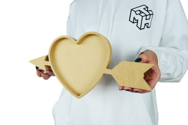 Valentines Love Heart 18mm Fillable - Image 3