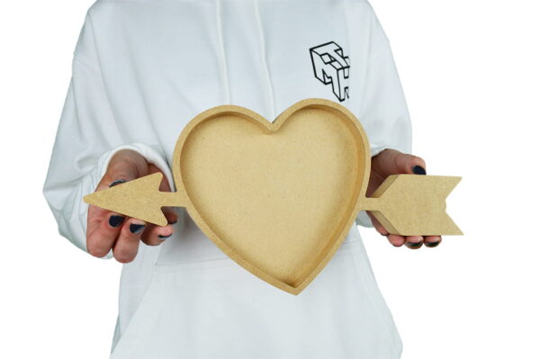 Valentines Love Heart 18mm Fillable - Image 2