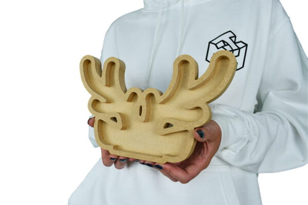 Reindeer Head 18mm Fillable - Image 2