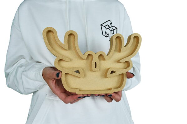 Reindeer Head 18mm Fillable - Image 3