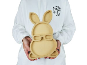 Easter Bunny And Egg 18mm Fillable