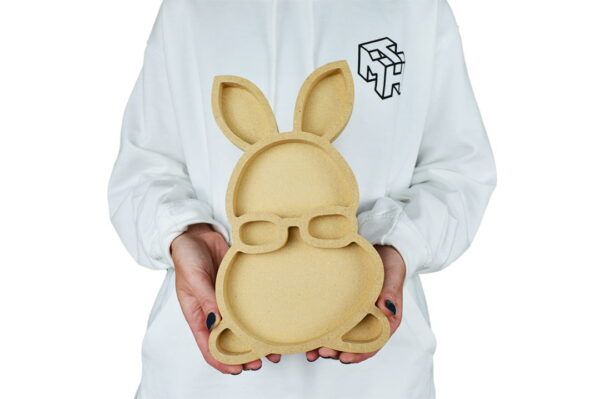 Easter Bunny And Egg 18mm Fillable