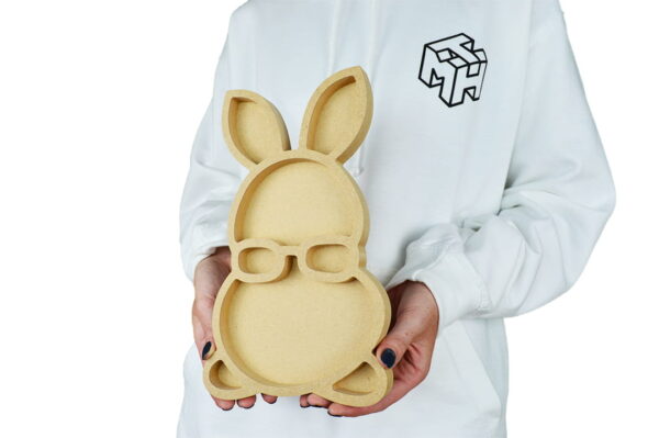 Easter Bunny And Egg 18mm Fillable - Image 2