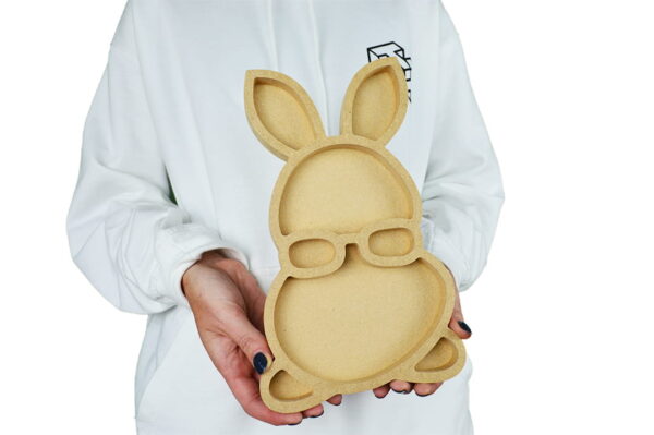 Easter Bunny And Egg 18mm Fillable - Image 3