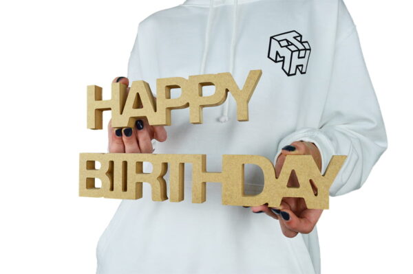 HAPPY BIRTHDAY 18mm Solid - Image 2