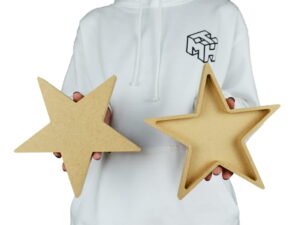 5-Point Star 18mm Fillable / Solid