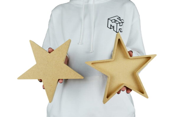 5-Point Star 18mm Fillable / Solid