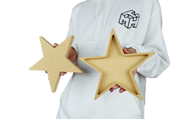 5-Point Star 18mm Fillable / Solid - Image 2