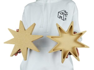 8-Point Star 18mm Fillable / Solid
