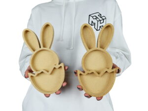Bunny In Egg 18mm Fillable