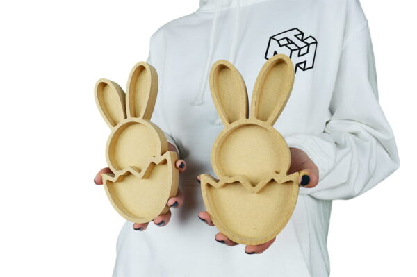 Bunny In Egg 18mm Fillable - Image 2