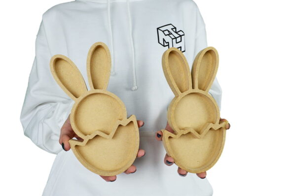 Bunny In Egg 18mm Fillable - Image 3