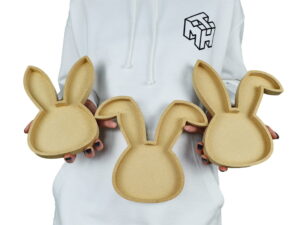 Easter Bunny Heads 18mm Fillable