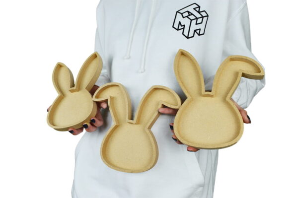 Easter Bunny Heads 18mm Fillable - Image 2