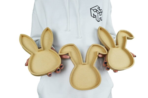 Easter Bunny Heads 18mm Fillable - Image 3
