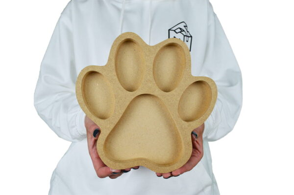 Cat / Dog Paw 18mm Fillable