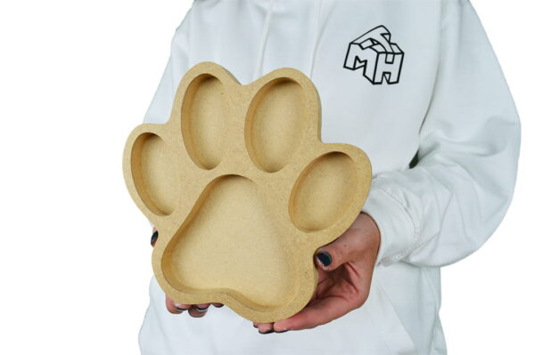 Cat / Dog Paw 18mm Fillable - Image 2