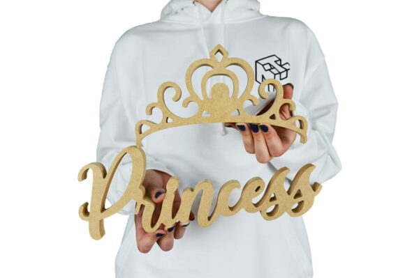 Princess and Tiara set 18mm Solid