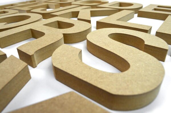 Wooden Letters / (Elegant Font) / 18mm MDF - Image 5