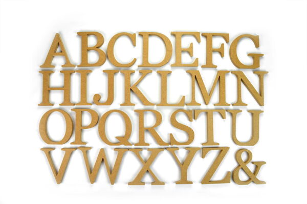 MDF Wooden Letters / (Smart Font) / 18mm MDF - Image 2