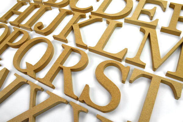 MDF Wooden Letters / (Smart Font) / 18mm MDF - Image 3