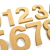 Wooden Numbers / (Elegant Font) / 18mm MDF - Image 3