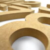 Wooden Numbers / (Elegant Font) / 18mm MDF - Image 4